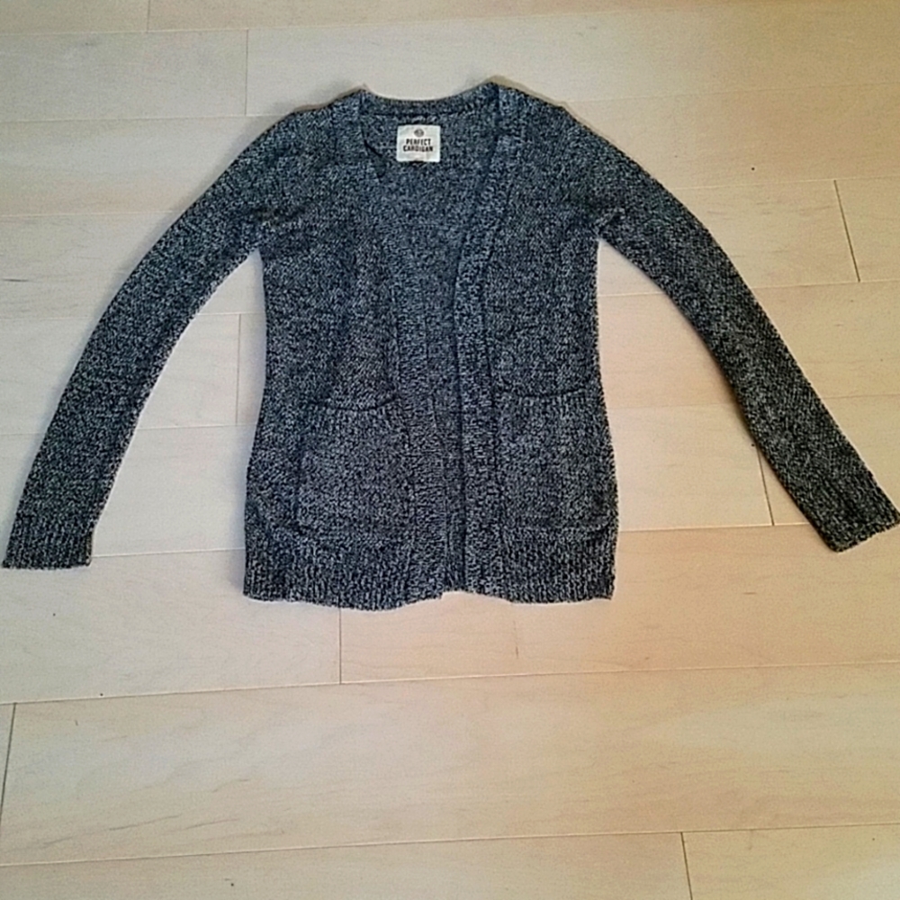 B&W Knit Cardigan